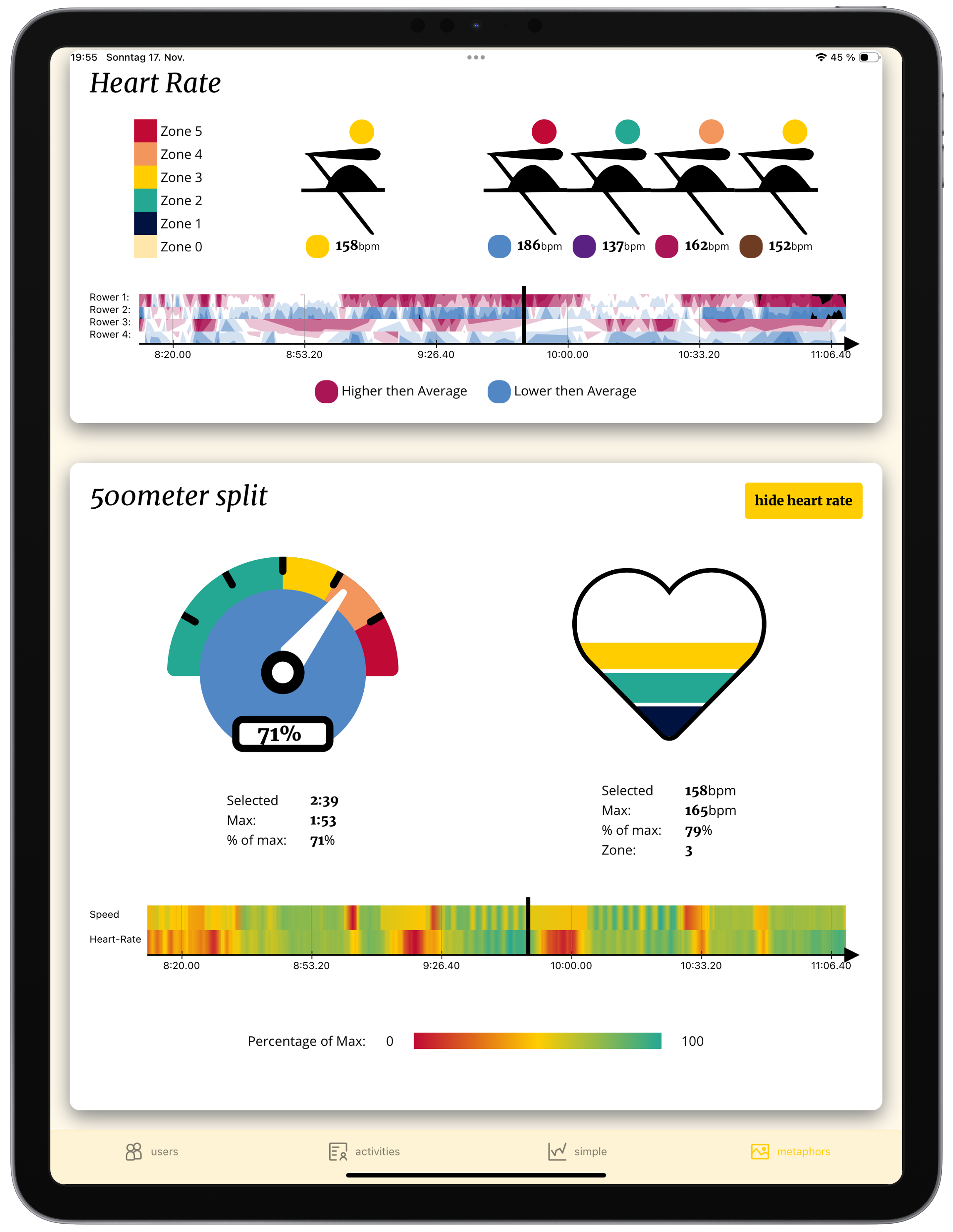 Master Project App Screenshot